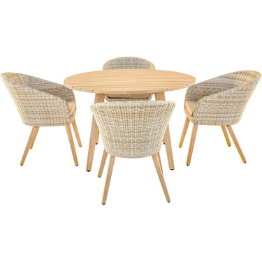 Pacific Lifestyle - Cabon Outdoor 4 Seater Dining Set