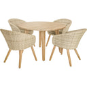 Pacific Lifestyle - Cabon Outdoor 4 Seater Dining Set