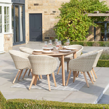 Pacific Lifestyle - Cabon Outdoor 6 Seater Dining Set