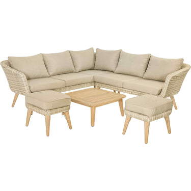 Pacific Lifestyle - Cabon Outdoor Corner Seating Set