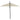 Pacific Lifestyle - Challenger T2 3m Square Champagne Free Arm Parasol