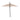 Pacific Lifestyle - Challenger T2 3m Square Taupe Free Arm Parasol