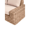 Pacific Lifestyle - Como Natural Antique Outdoor Corner Seating Set