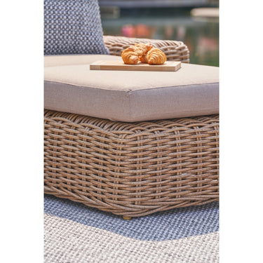 Pacific Lifestyle - Como Natural Antique Outdoor Corner Seating Set