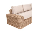 Pacific Lifestyle - Como Natural Antique Outdoor Corner Seating Set