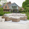 Pacific Lifestyle - Como Natural Antique Outdoor Corner Seating Set