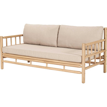 Pacific Lifestyle - Costa Rica Natural Bamboo Finish Outdoor Seating Set
