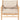 Pacific Lifestyle - Costa Rica Natural Bamboo Finish Outdoor Seating Set