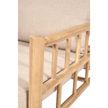 Pacific Lifestyle - Costa Rica Natural Bamboo Finish Outdoor Seating Set