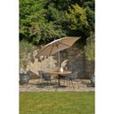 Pacific Lifestyle - Dakota Black Outdoor 4 Seater Dining Set