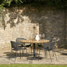 Pacific Lifestyle - Dakota Black Outdoor 4 Seater Dining Set