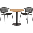 Pacific Lifestyle - Dakota Black Outdoor Bistro Set
