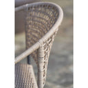 Pacific Lifestyle - Dakota Natural Wheat Outdoor 4 Seater Dining Set
