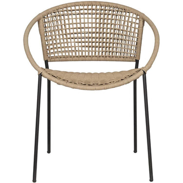 Pacific Lifestyle - Dakota Natural Wheat Outdoor 4 Seater Dining Set