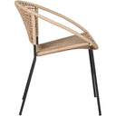 Pacific Lifestyle - Dakota Natural Wheat Outdoor Bistro Set