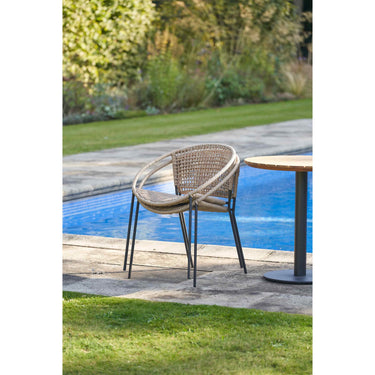 Pacific Lifestyle - Dakota Natural Wheat Outdoor Bistro Set