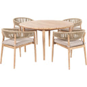 Pacific Lifestyle - Denver Sage Green 4 Seater Dining Set