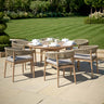 Pacific Lifestyle - Denver Sage Green 6 Seater Dining Set