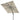 Pacific Lifestyle - Glow Challenger T2 3m Square Champagne Free Arm Parasol