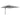 Pacific Lifestyle - Glow Challenger T2 3m Square Luna Grey Free Arm Parasol