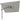 Pacific Lifestyle - Glow Challenger T2 3m Square Premium Manhattan Grey Free Arm Parasol