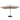 Pacific Lifestyle - Glow Challenger T2 3m Square Taupe Free Arm Parasol
