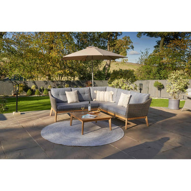 Pacific Lifestyle - Larissa Kubu Grey Outdoor Corner Seating Set