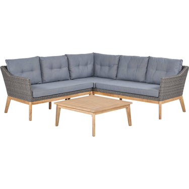 Pacific Lifestyle - Larissa Kubu Grey Outdoor Corner Seating Set