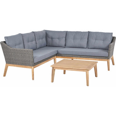 Pacific Lifestyle - Larissa Kubu Grey Outdoor Corner Seating Set