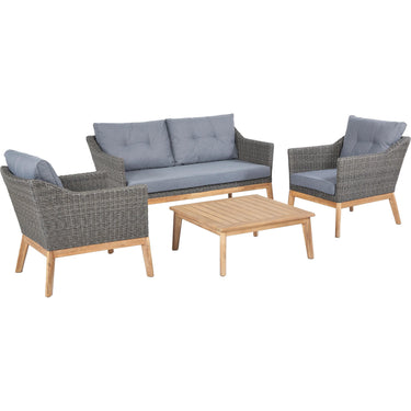 Pacific Lifestyle - Larissa Kubu Grey Outdoor Seating Set