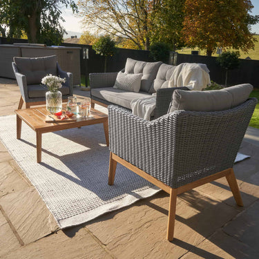 Pacific Lifestyle - Larissa Kubu Grey Outdoor Seating Set