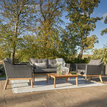 Pacific Lifestyle - Larissa Kubu Grey Outdoor Seating Set