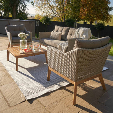 Pacific Lifestyle - Larissa Light Kubu Grey Outdoor Seating Set