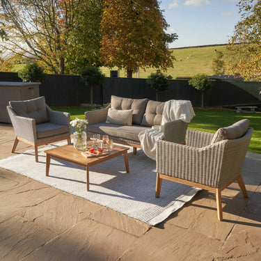 Pacific Lifestyle - Larissa Light Kubu Grey Outdoor Seating Set