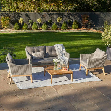 Pacific Lifestyle - Larissa Light Kubu Grey Outdoor Seating Set
