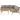 Pacific Lifestyle - Malta Corner Set K/D. Wooden outdoor sofa. Outdoor living