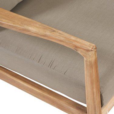 Pacific Lifestyle - Malta Corner Set K/D. Wooden outdoor sofa. Outdoor living