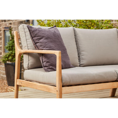 Pacific Lifestyle - Malta Corner Set K/D. Wooden outdoor sofa. Outdoor living