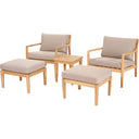 Pacific Lifestyle - Malta Outdoor Hocker Set