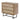 Pacific Lifestyle - Marca Sand Wash Acacia Wood and Black Metal 3 Drawer Unit