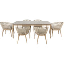 Pacific Lifestyle - Moeven Outdoor 6 Seater Dining Set