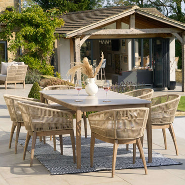 Pacific Lifestyle - Moeven Outdoor 6 Seater Dining Set