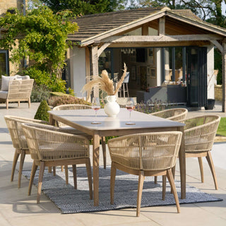 Pacific Lifestyle - Moeven Outdoor 6 Seater Dining Set