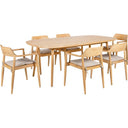 Pacific Lifestyle - Salita Outdoor 6 Seater Dining Set