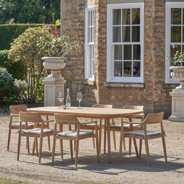 Pacific Lifestyle - Salita Outdoor 6 Seater Dining Set