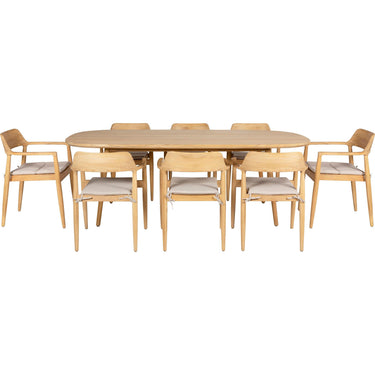 Pacific Lifestyle - Salita Outdoor 8 Seater Dining Set