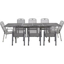 Pacific Lifestyle - Savoy Extendable Rectangular 8 Seater Dining Set