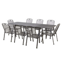 Pacific Lifestyle - Savoy Extendable Rectangular 8 Seater Dining Set