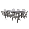 Pacific Lifestyle - Savoy Extendable Rectangular 8 Seater Dining Set