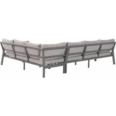 Pacific Lifestyle - Stockholm Anthracite Outdoor Corner Seating Set